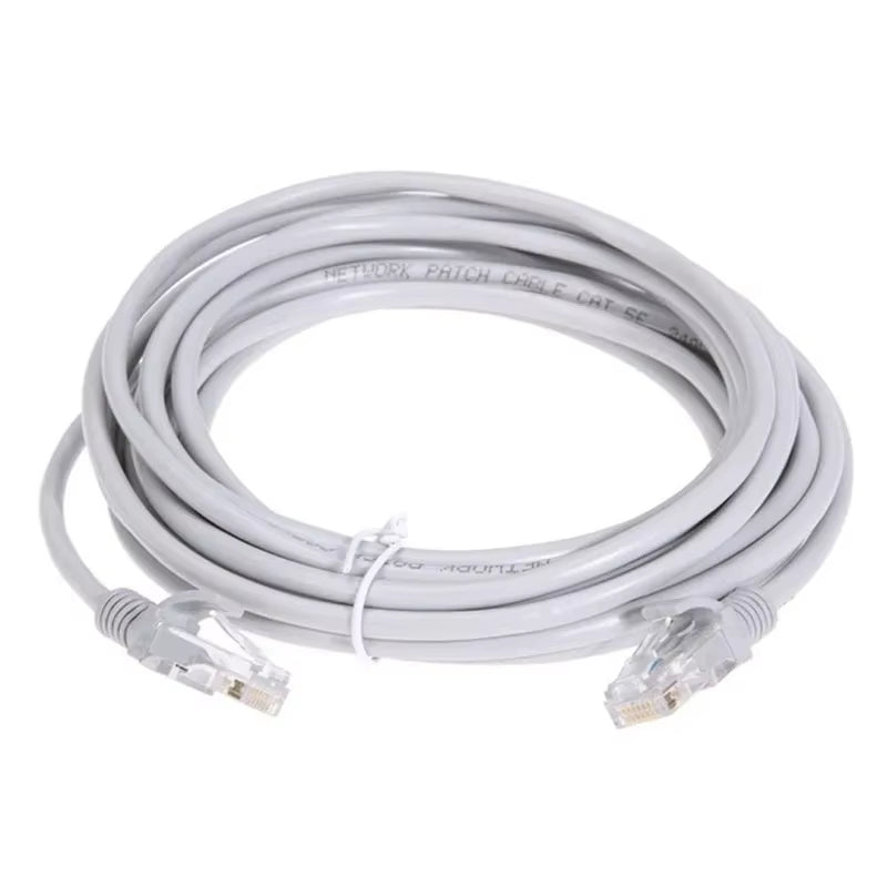 Cable Ethernet De Alta Velocidad Cat5E RJ45 Cable De Red LAN Enrutador De Ordenador Patch Cord , 1M/5M/10M/15M/20M/30M/50M