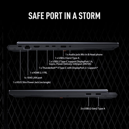 ASUS TUF Gaming F16 (2025) Gaming Laptop, 16” FHD+ 165Hz 16:10 Display, Intel® Core™ I5 Processor 13450HX, NVIDIA® Geforce RTX™ 5050, 16GB DDR5, 512GB Pcie Gen4 SSD, Wi-Fi 6E, Win 11 Home