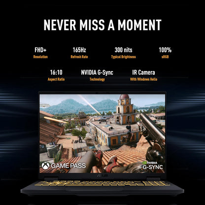 ASUS TUF Gaming F16 (2025) Gaming Laptop, 16” FHD+ 165Hz 16:10 Display, Intel® Core™ I5 Processor 13450HX, NVIDIA® Geforce RTX™ 5050, 16GB DDR5, 512GB Pcie Gen4 SSD, Wi-Fi 6E, Win 11 Home